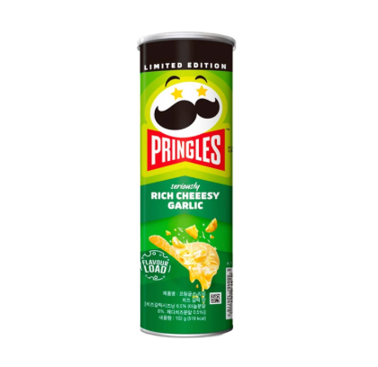 Pringles Rich Cheesy Garlic 102g