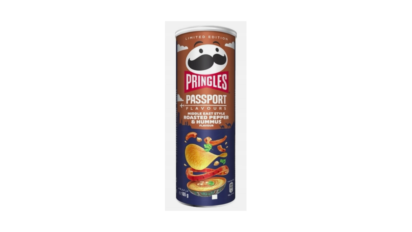 Pringles Roasted Pepper and Hummus (Germany