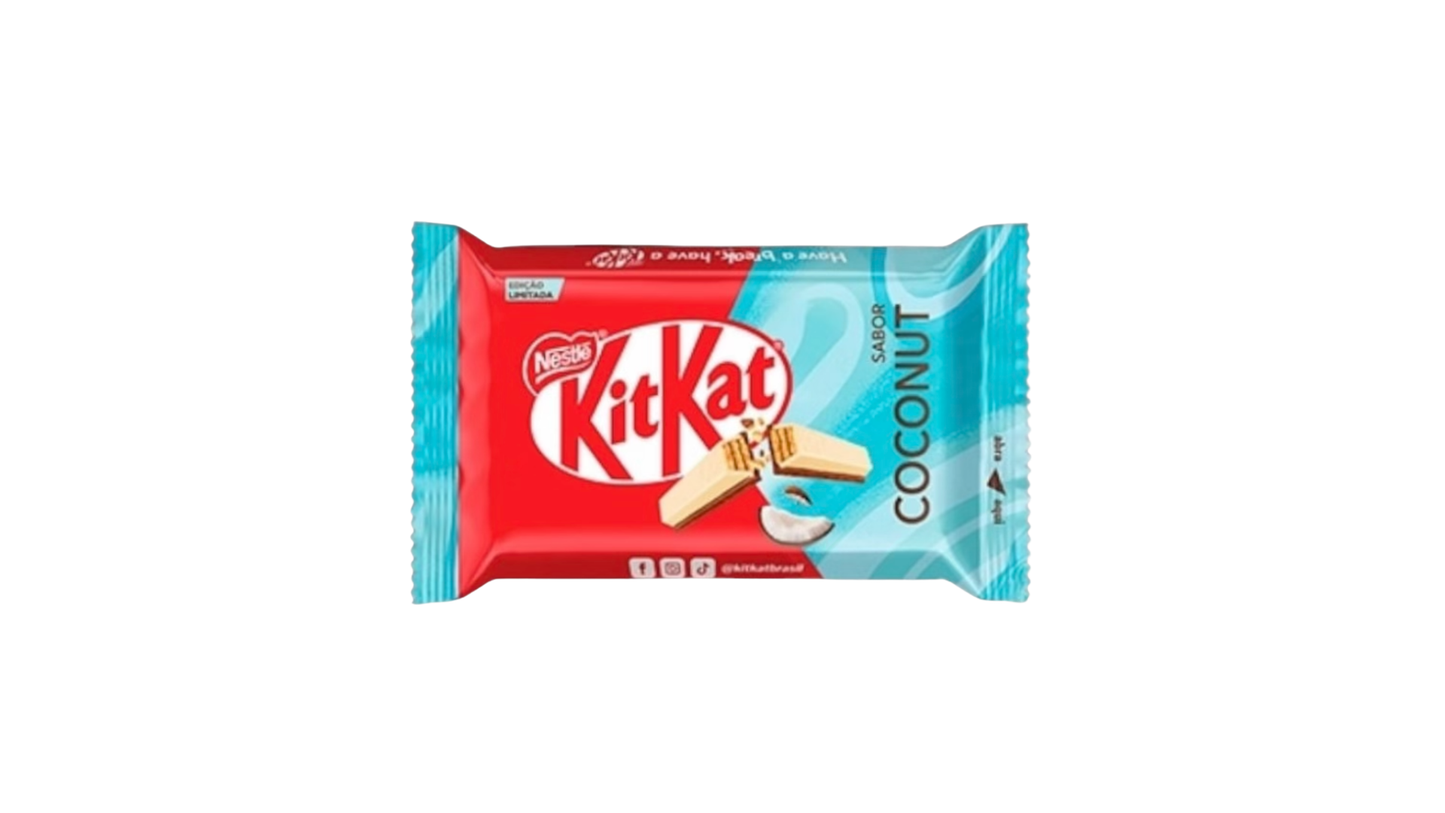 Kit Kat Sabor Coconut(Brazil)
