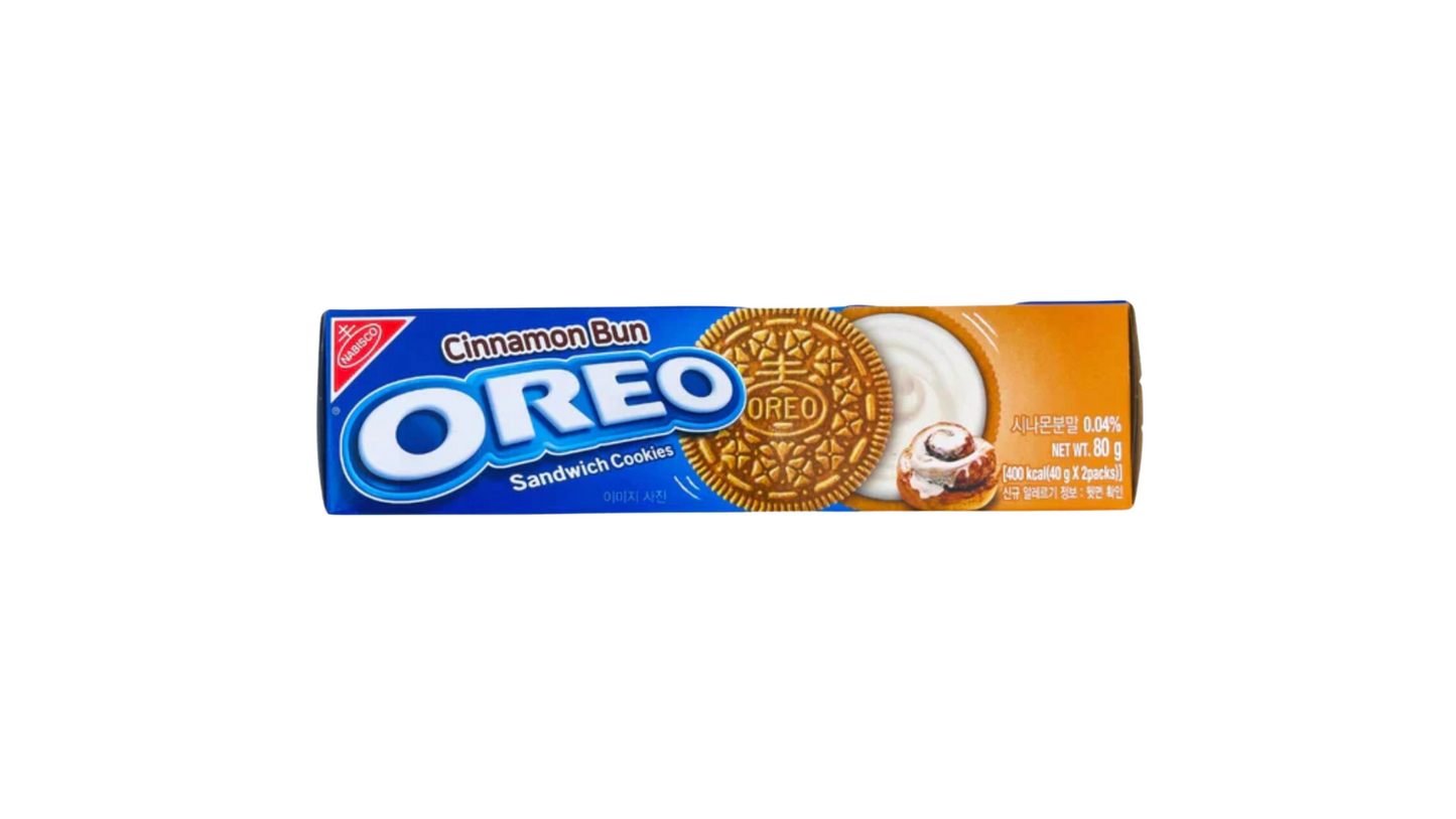 Oreo Biscuit-Cinnamon Bun (Korea)