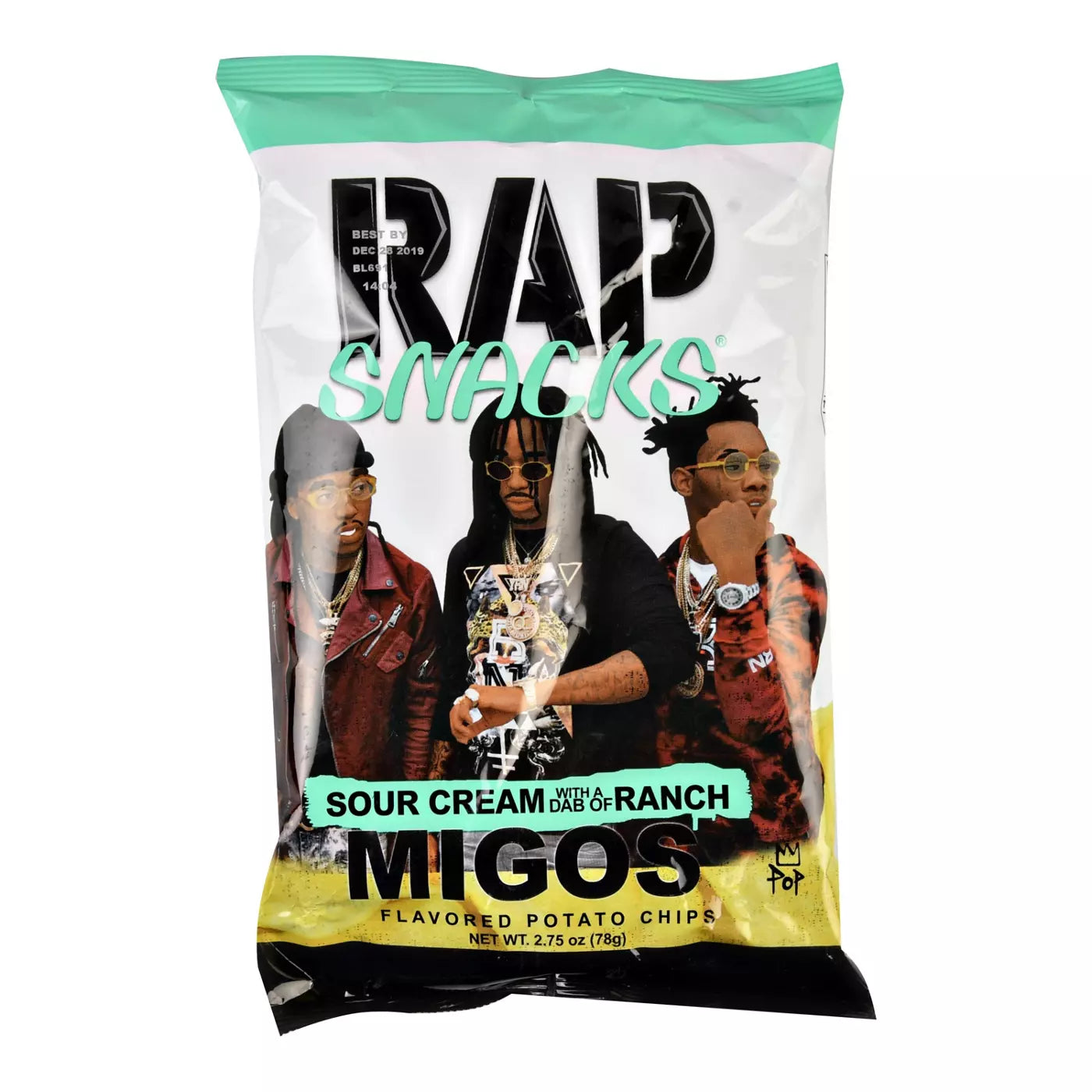 Rap Snacks Migos Sour Cream With Ranch