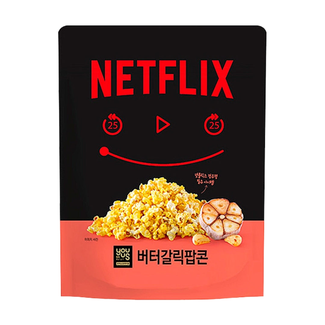 Netflix Butter Garlic Popcorn