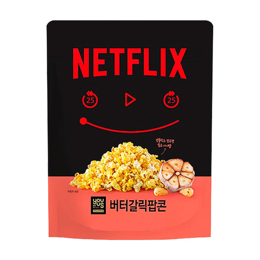 Netflix Butter Garlic Popcorn