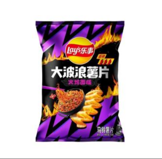 Lays Big Wave Chips Buldak Noodle 70 g
