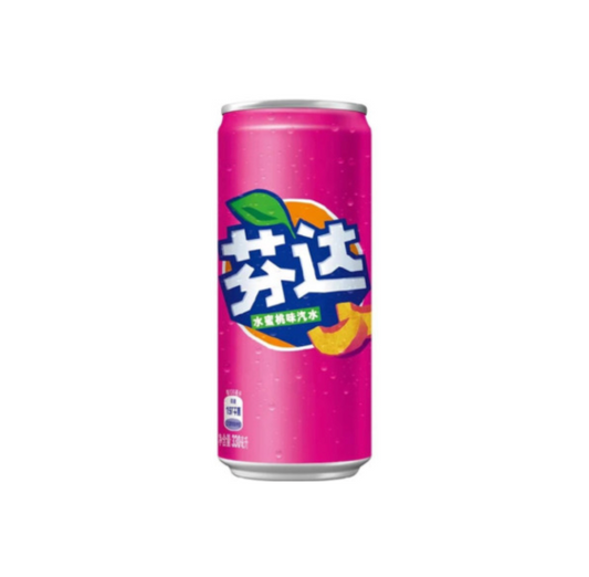 Fanta 330ml Can Peach