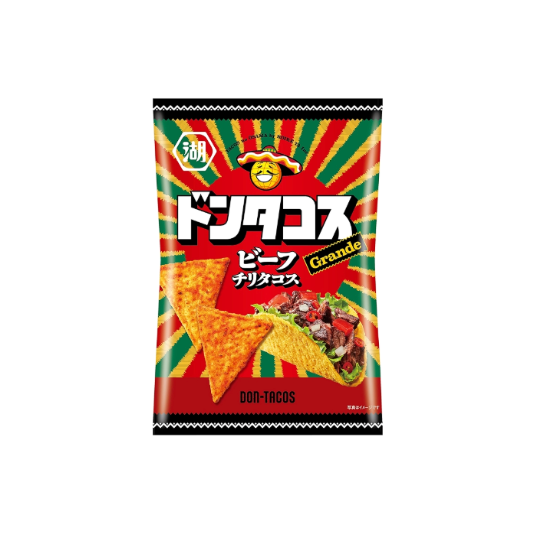 KOIKEYA Dontacos Corn Chips Chili Tacos 57G (Japan)