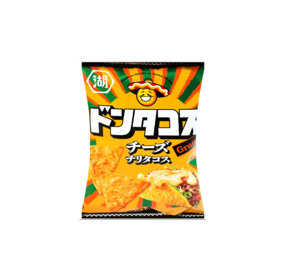 KOIKEYA Dontacos Corn Chips Cheese Chili Tacos 57G  (Japan)
