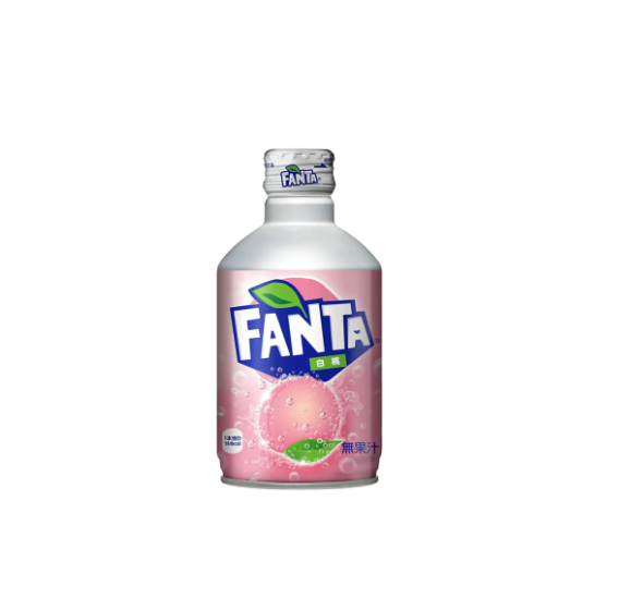 Coca Cola Fanta White Peach 300ml Bottle Can