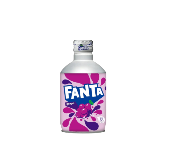 Coca Cola Fanta Grape 300ml Bottle Can