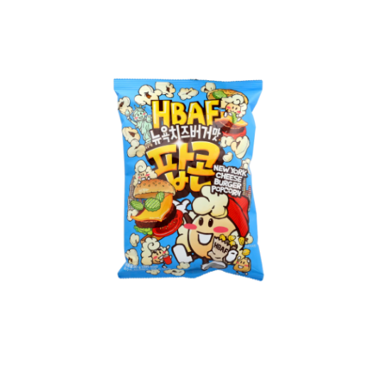 HBAF New York Cheese Burger Popcorn 80gr