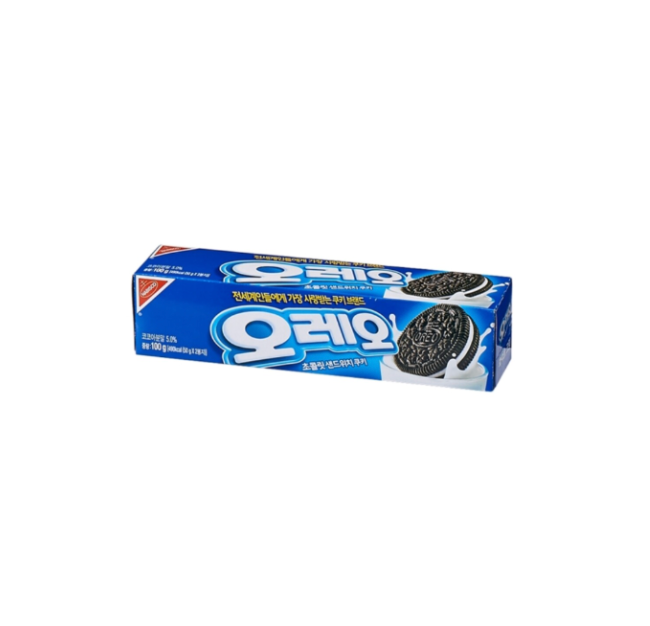 Oreo Chocolate Sandwich Cookie White Cream 100gr (South Korea)