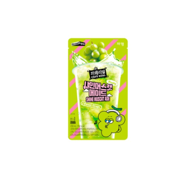 JARDIN Café Real Shine Muscat Ade HALAL 230ml (South Korea)
