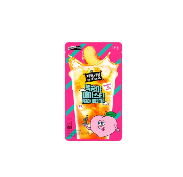 JARDIN Café Real Peach Iced Tea HALAL 230ml (South Korea)