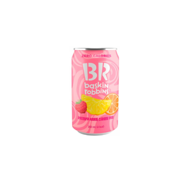 BR Rainbow Sherbet Sparkling Zero 350ml (South Korea)