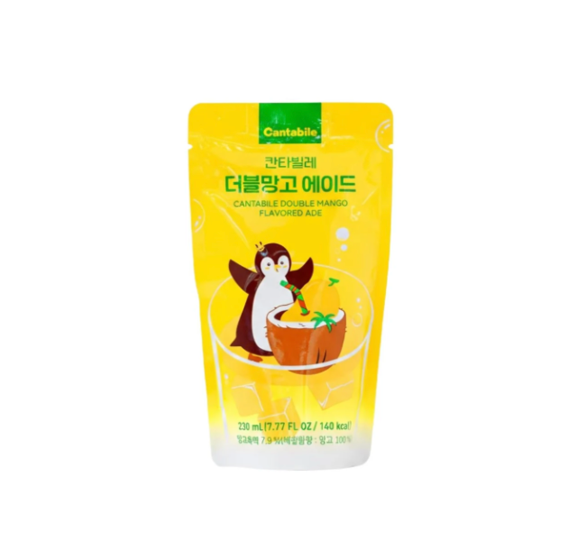 CANTABILE Double Mango Ade 230ml (South Korea)