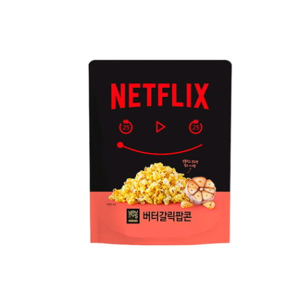 Netflix Butter Garlic Popcorn 260g (South Korea)