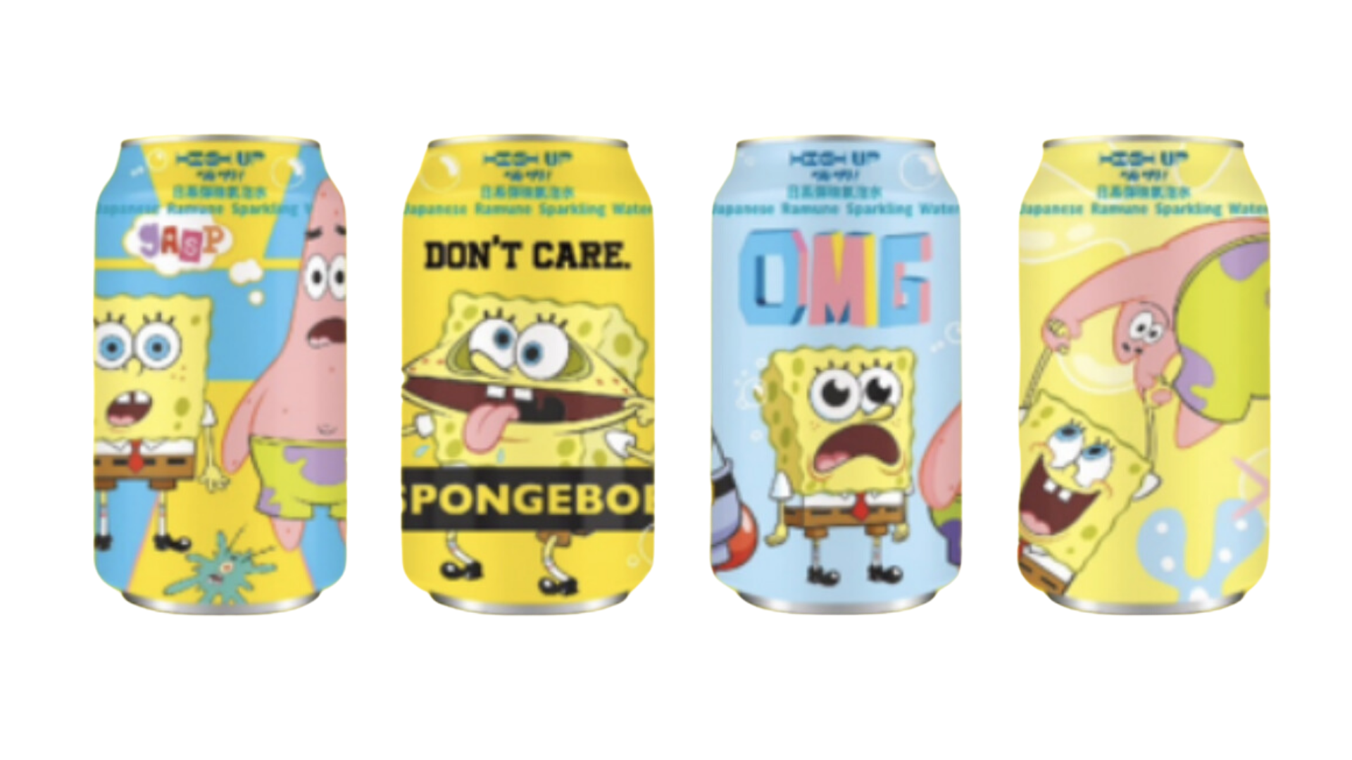 SpongeBob Original Japanese Ramune drink from Japan