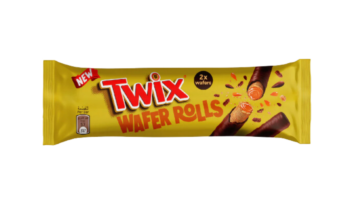 Twix Caramel Wafer Rolls(Dubai)