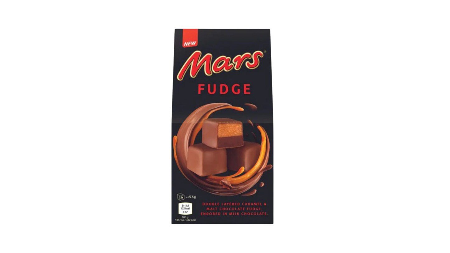 Mars Double Layer Caramel Malt Fudge (UK)