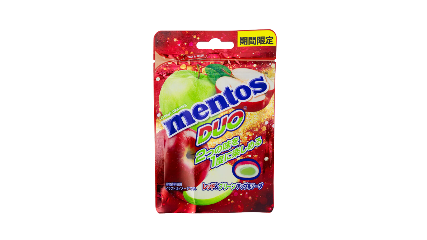 Mentos Duo Apple Soda Candy (Japan)