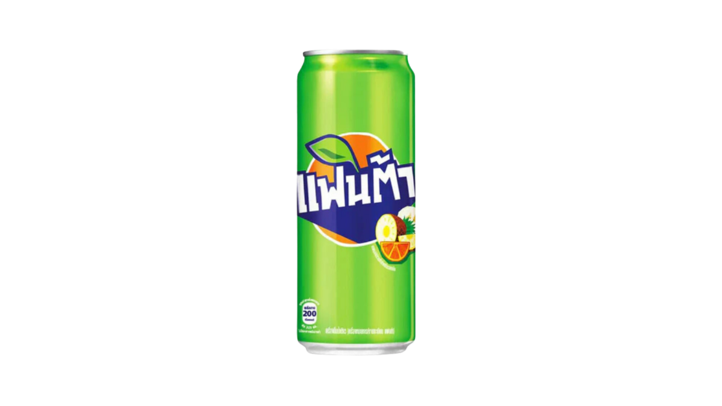 Fanta Mixed Fruit Flavor can from Thailand