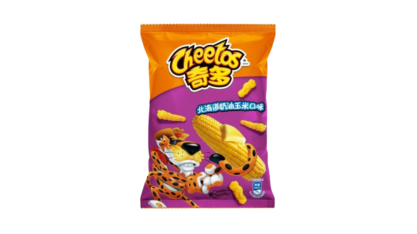Cheetos Hokkaido Butter Corn (Taiwan)