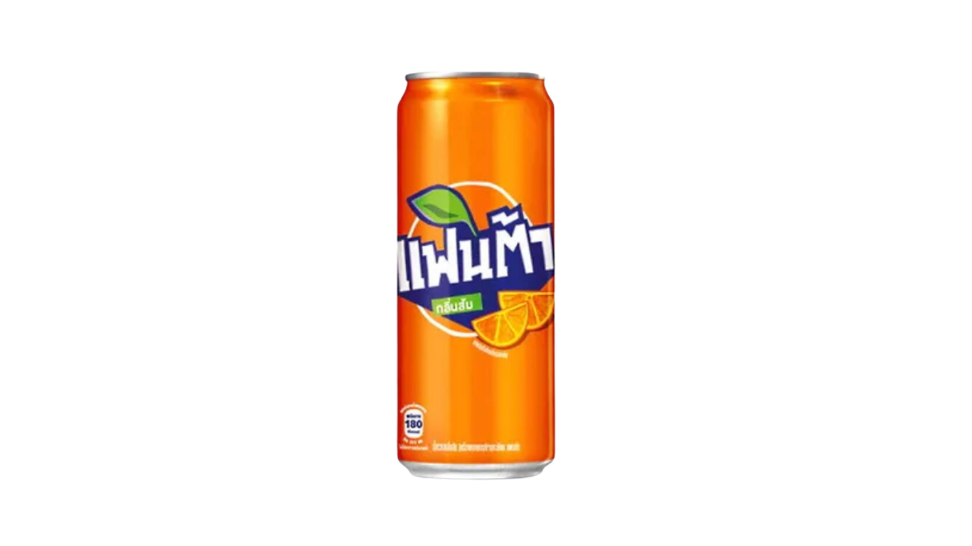 Fanta Orange Flavor can from Thailand