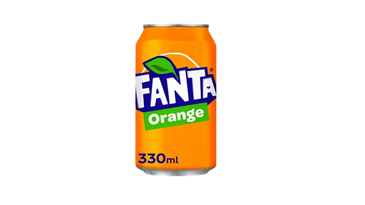 Fanta Orange Soda Cans (Germany)