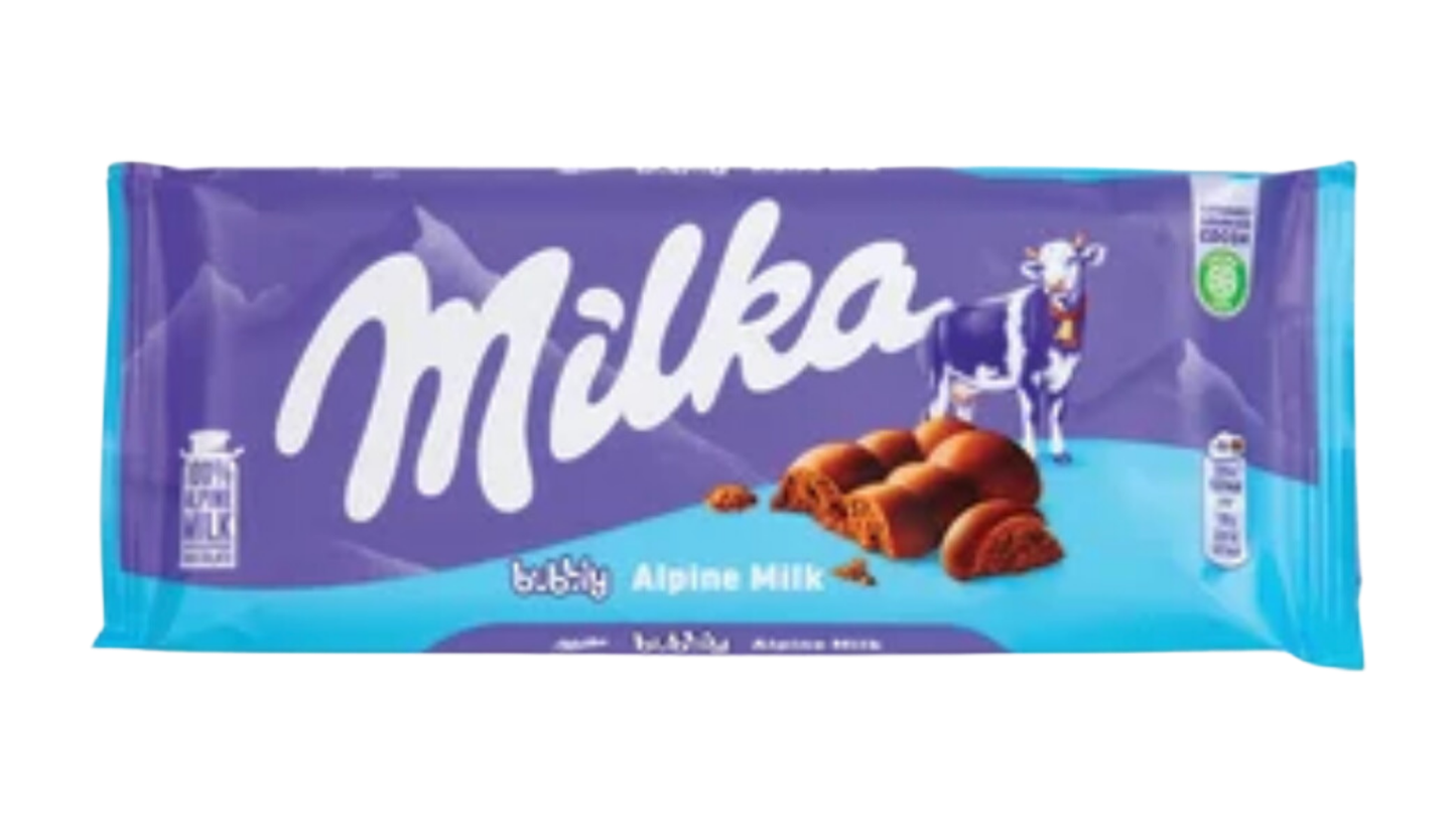 Milka Bubbly choco  (UK)