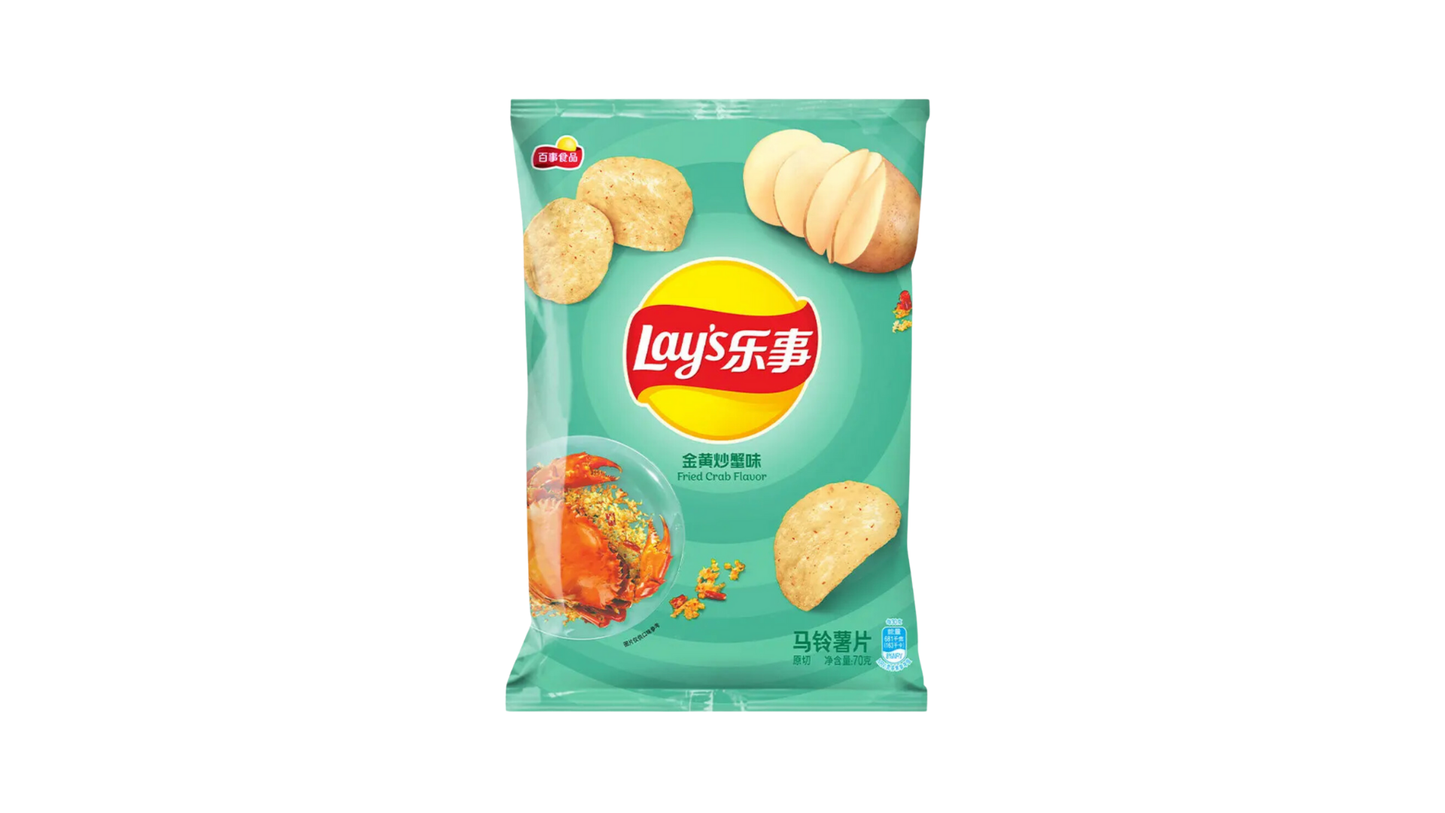 Lays Fried Crab (China)