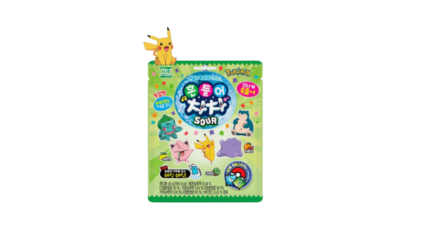 Pokemon Edition Shake it Sour (8x45G) (South Korea)