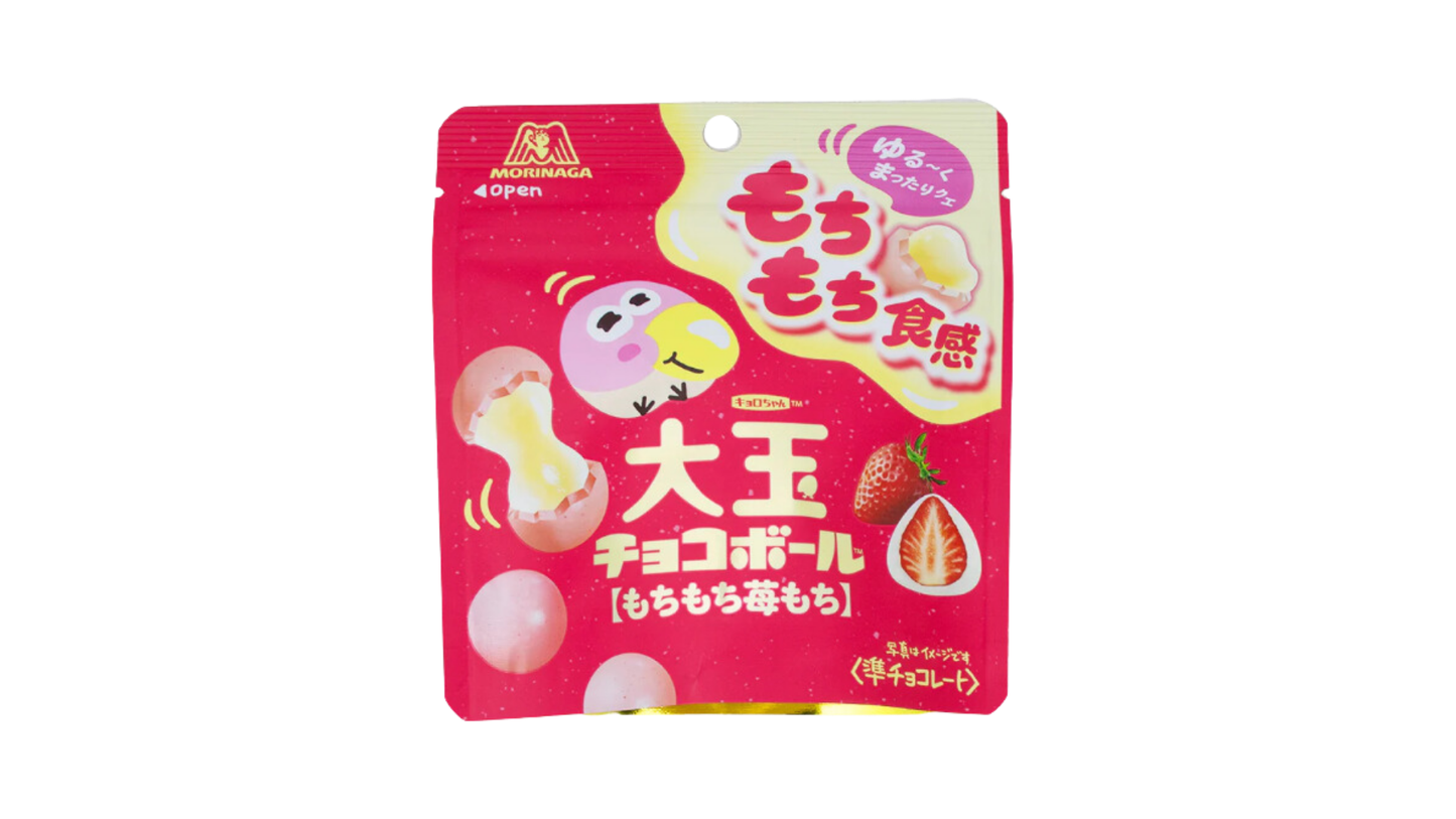 Morinaga Strawberry Mochi Chocolate Ball (Japan)