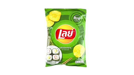 Lay's Nori Seaweed flavor chips from Thailand