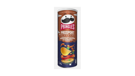 Pringles Roasted Pepper and Hummus (Germany