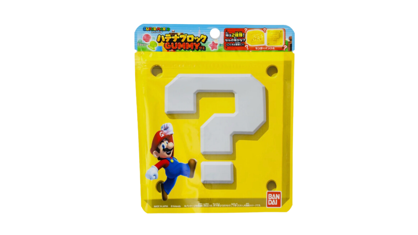 Bandai Super Mario Mystery Gummy Block from Japan