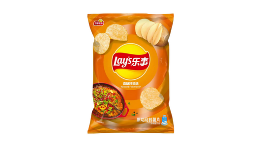 Lays Chips- Roasted Fish(China)