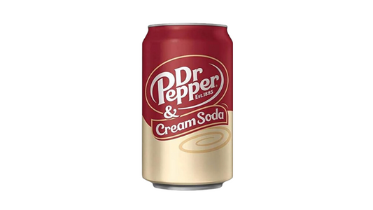 Dr. Pepper Cream Soda Cans
