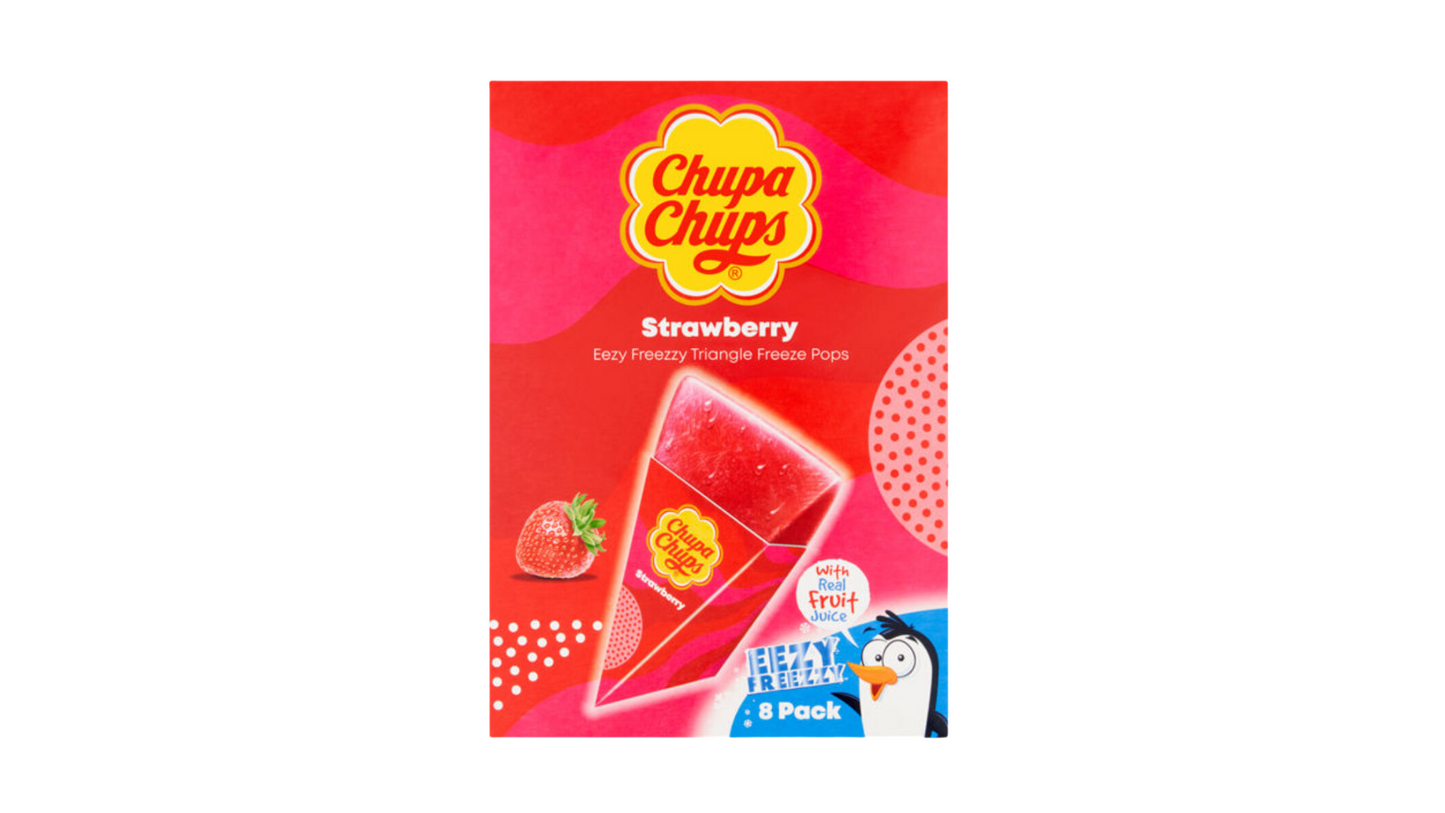 Chupa Chups Strawberry Triangles Ice Pops (South Korea)
