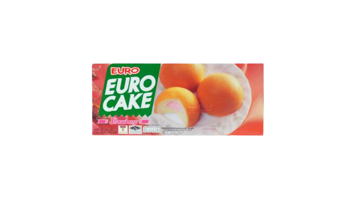 Euro Strawberry Cake (Thailand)