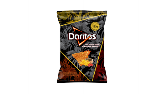 Doritos Spicy Tropical Fusion Tortilla Chips (Canada)