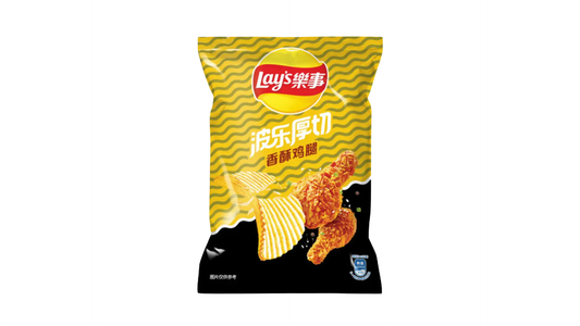 Lay's Crispy Fried KFC Chicken flavor chips from Taiwan
